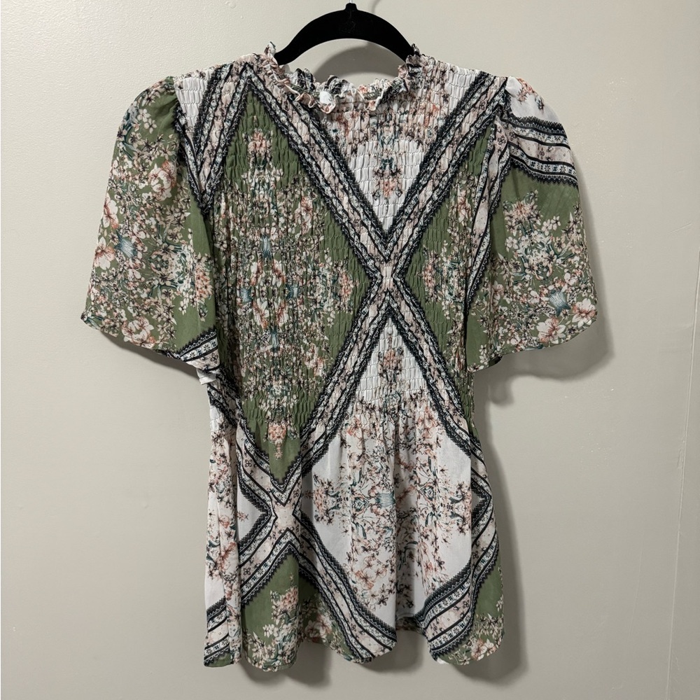 Printed Sweet Rain Blouse‎